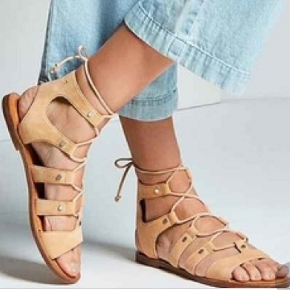 Dolce Vita Blush Jasmyn Lace Up Sandal